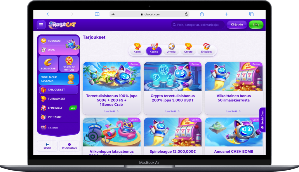 robocat casino bonus